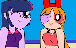 RQ - Swimsuit Twilight Sparkle + Blossom