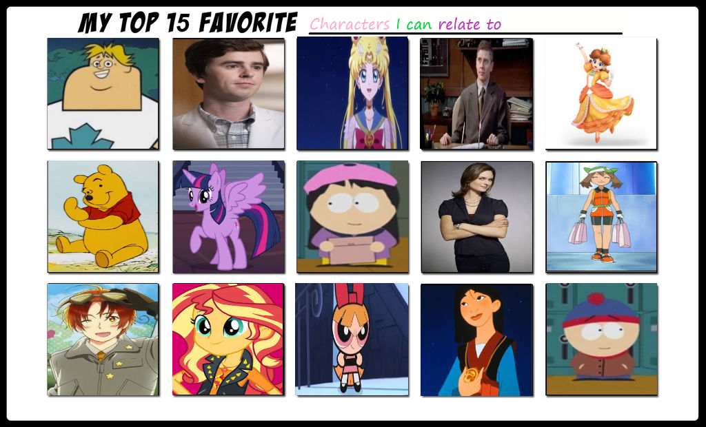 My Top 15 Favorite Characters I Can Relate To By SissyCat94 On DeviantArt my-top-15-favorite-characters-i-can-relate-to-by-sissycat94-on-deviantart