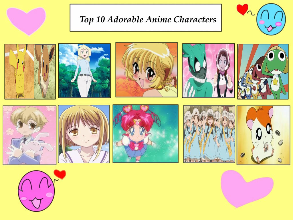 10 adorable anime characters of all time