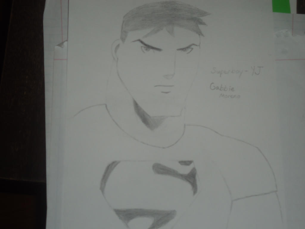 Hyperjay Drawing Superboy~YJ by 09099aazz on DeviantArt