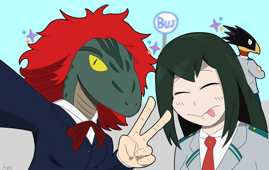 Habuko and Tsuyu