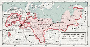 Alternate map of Prussia in 1856