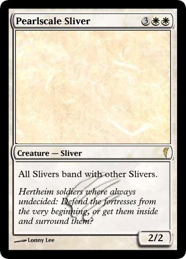 MtG Cards - Pearlscale Sliver