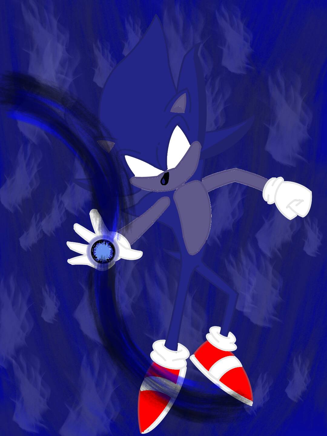 Dark Sonic Transformation - Sonic X 