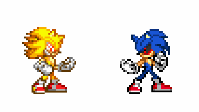 Preview for Fleetway Sonic and Sonic.Exe by ScorpioSPDR on DeviantArt