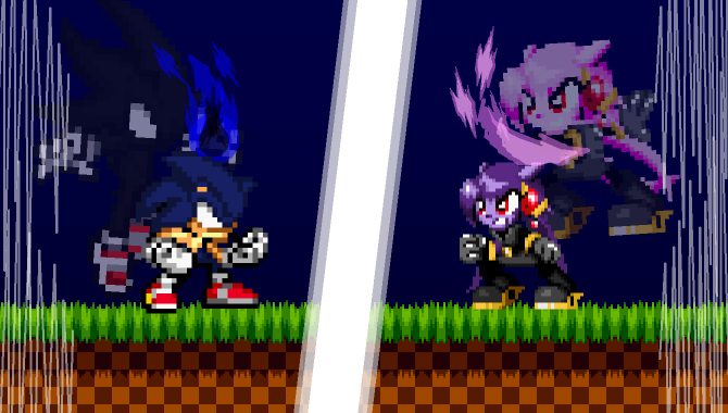 Dark Sonic by Magic-Mix on DeviantArt