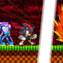 Lilac and Shadow vs Fleetway Sonic