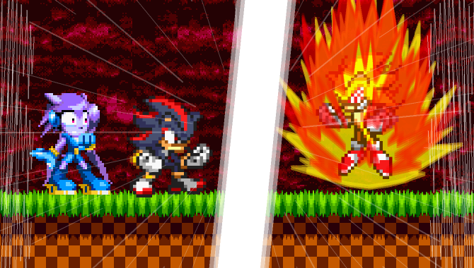 Commission) Super Sonic vs Fleetway vs Exe by ANDREU-T on DeviantArt