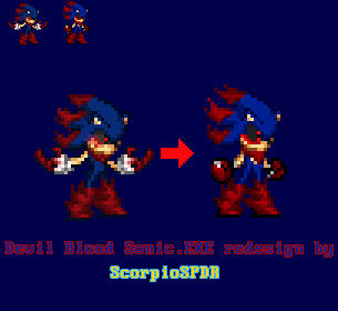 The many, many redesigns of Sonic.EXE