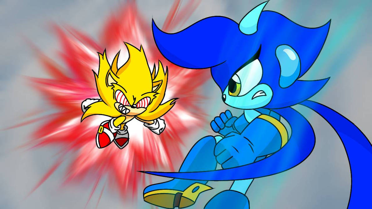 Fleetway Super Sonic vs EXEs. by ImLazyAsHeckLol on DeviantArt