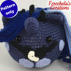 Princess Luna (My Little Pony) crochet pattern