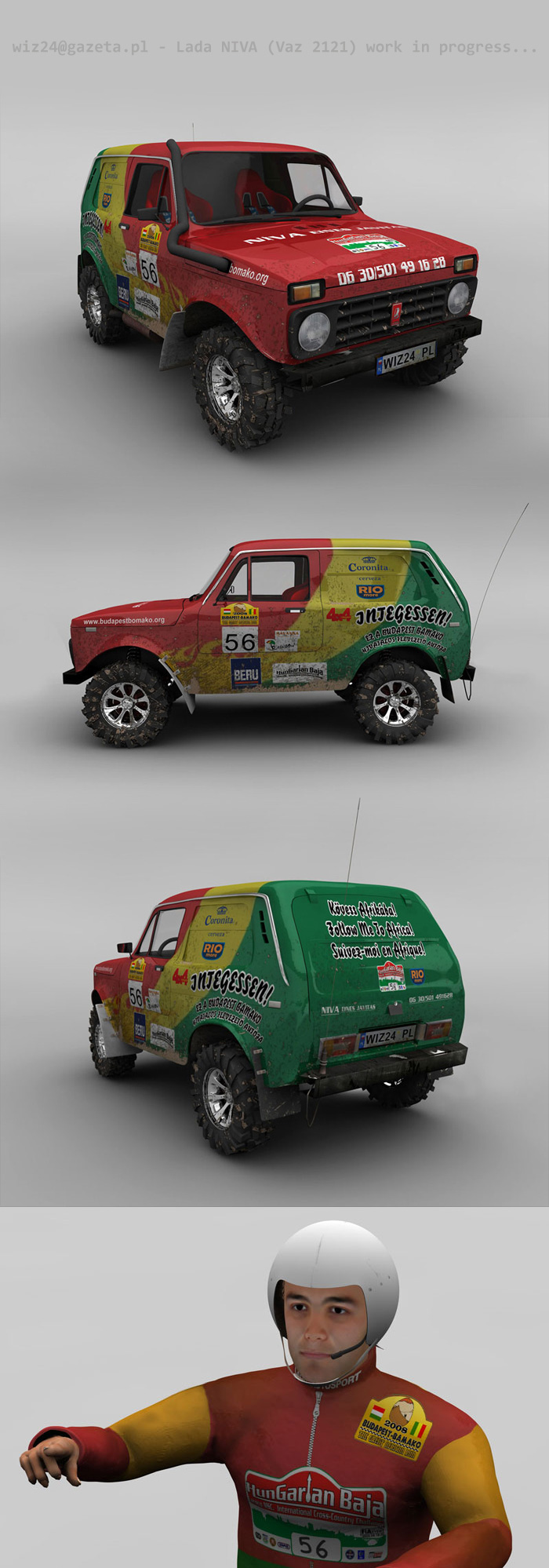 Lada Niva Africa Rally by wiz24