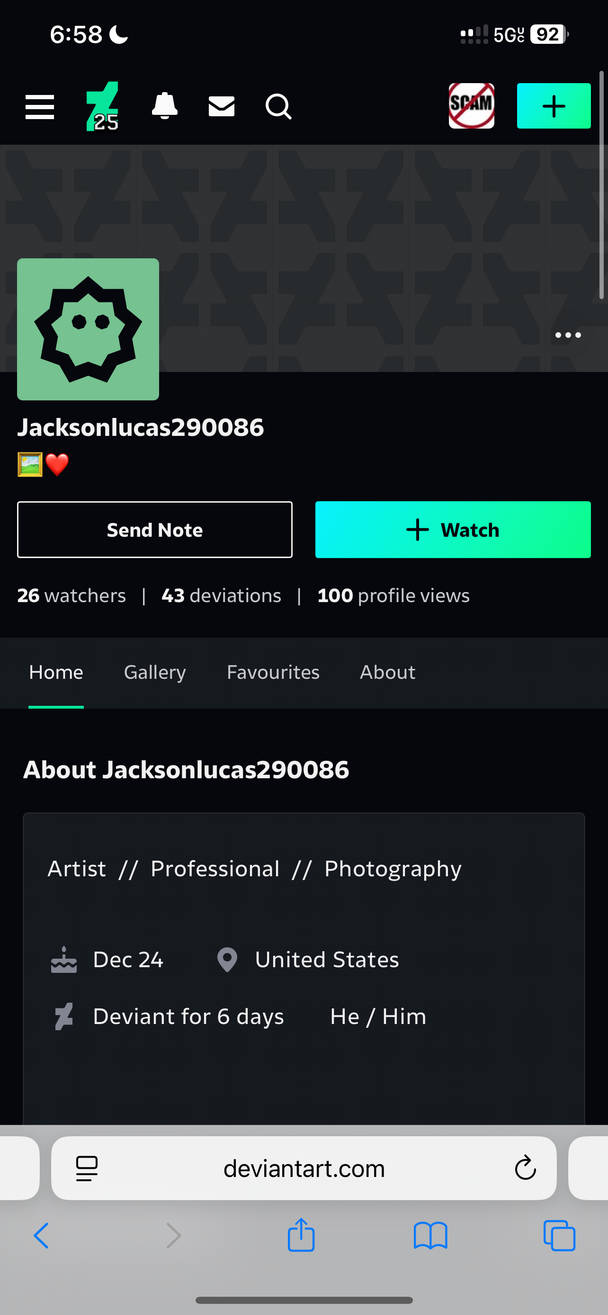 Deviantart Scam DeviantArt Scam Bot Alert 59: Jacksonlucas290086 by PEOPLEVDARKED on ...