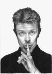 David Bowie Pencil Portrait
