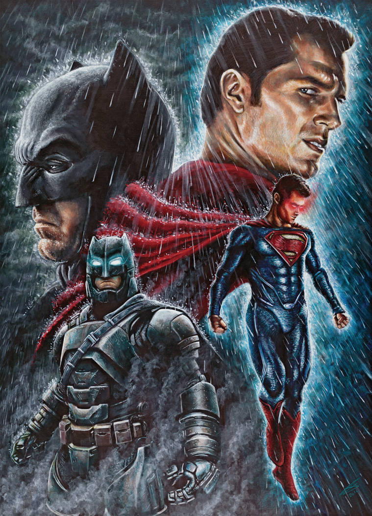 Batman Vs Superman. by JonARTon