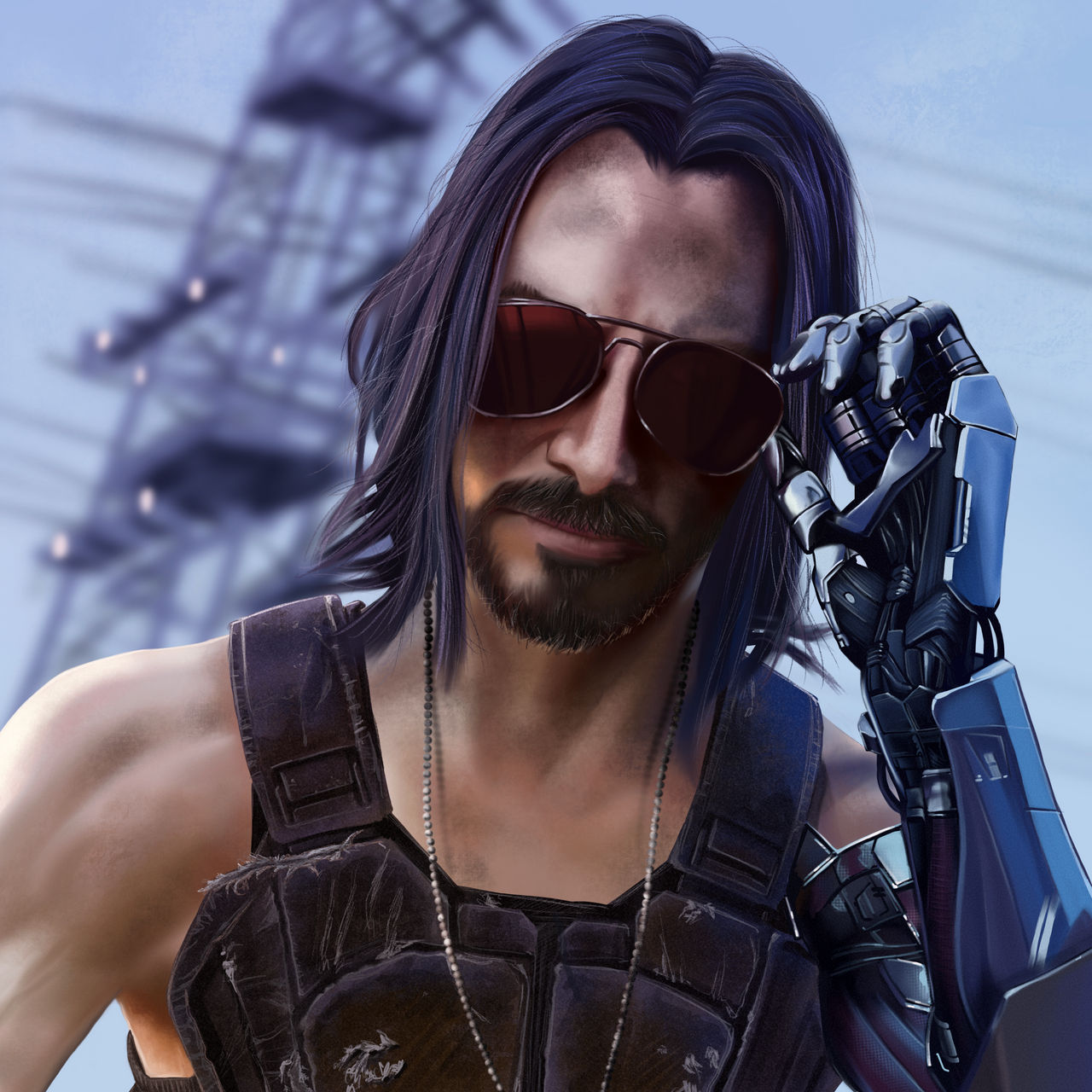 Johnny Silverhand (Keanu Reeves) Cyberpunk 2077 by notcharleschoi on ...