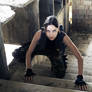 Lara Croft - at the stairs