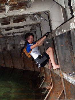 Lara Croft SOLA - above the water