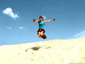 TR: Lara Croft - jumping