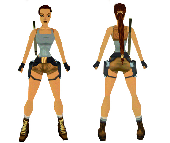 Lara Croft: original outfit (game version) by TanyaCroft on DeviantArt