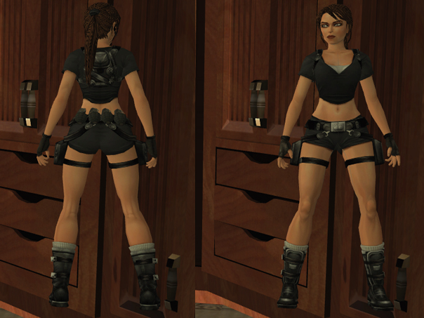 Lara Croft: legend black