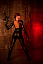 Tomb Raider Lara Croft catsuit - back