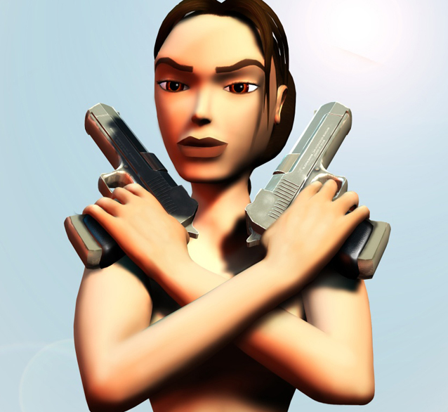 Lara Croft - double deagles