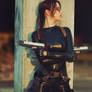 Lara Croft cosplay - catsuit improvisation 4