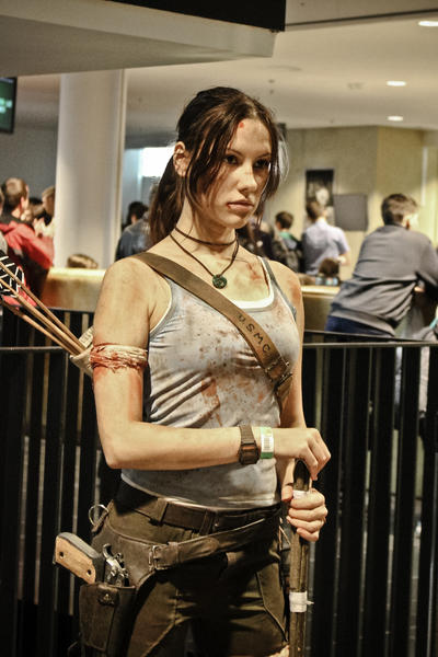 Lara Croft cosplay - WeGame 6