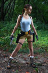 Lara Croft CLASSIC cosplay - WeGame 2-5 by TanyaCroft