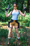 Lara Croft CLASSIC cosplay - WeGame 2-7 by TanyaCroft