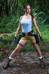 Lara Croft CLASSIC cosplay - WeGame 2-9 by TanyaCroft