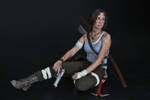 Lara Croft REBORN cosplay - studio 7 by TanyaCroft