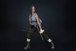 Lara Croft REBORN cosplay - studio 10 by TanyaCroft