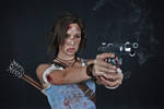 Lara Croft REBORN cosplay - studio 11 by TanyaCroft