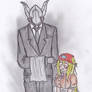 Butler Caiuss and Head Maid Doradio