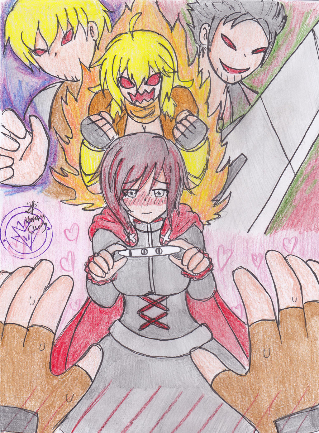 RWBY Fanfic Fanart 9 months to live