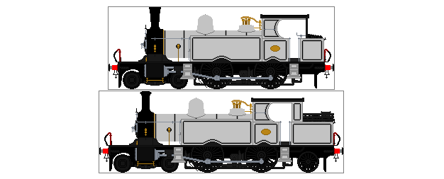 LSWR 46 Class. by NorthWesternWarrior on DeviantArt