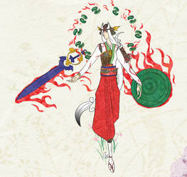 Okami: Human Version Amaterasu