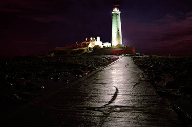 St Mary's Lighthouse HDR