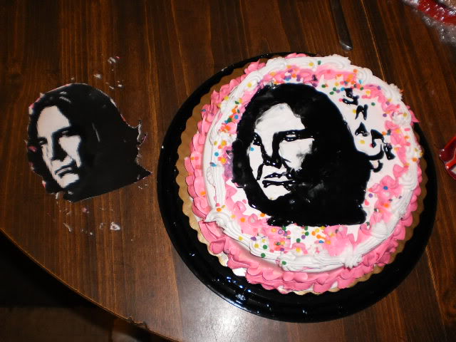 Snape Birthday Cake