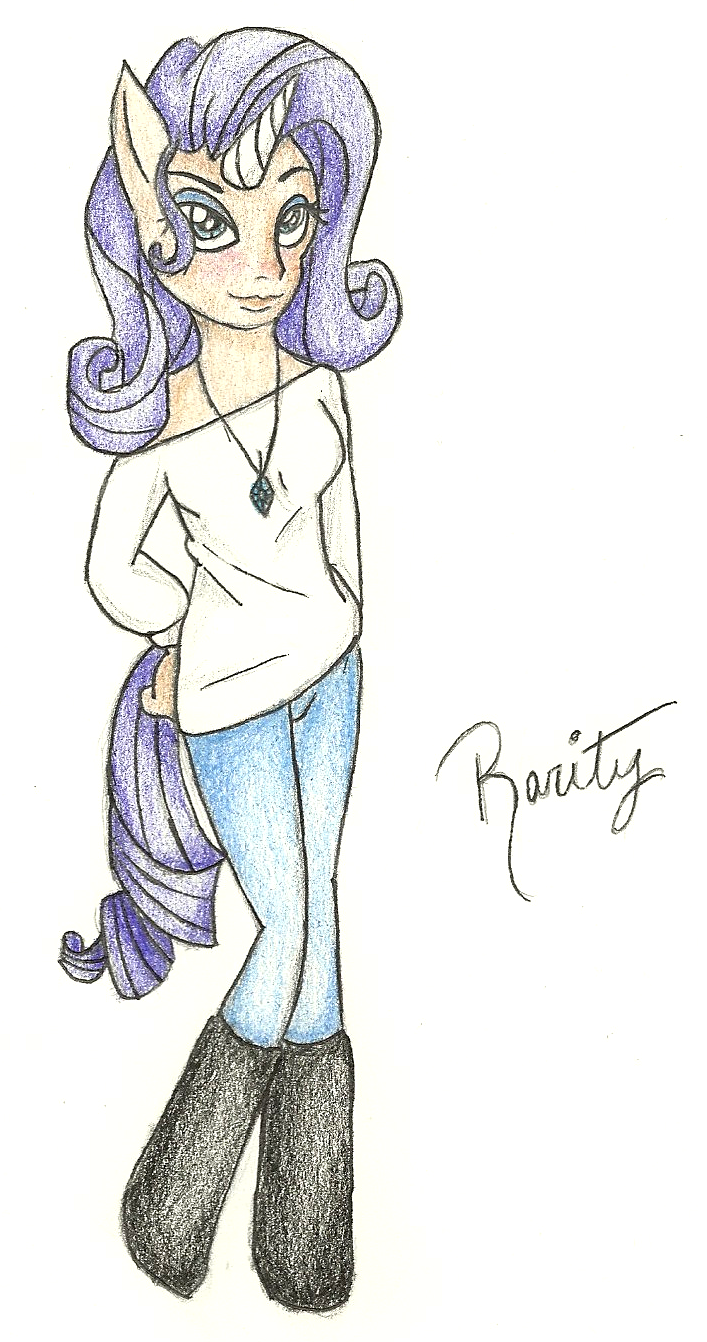 Rarity - Anthro