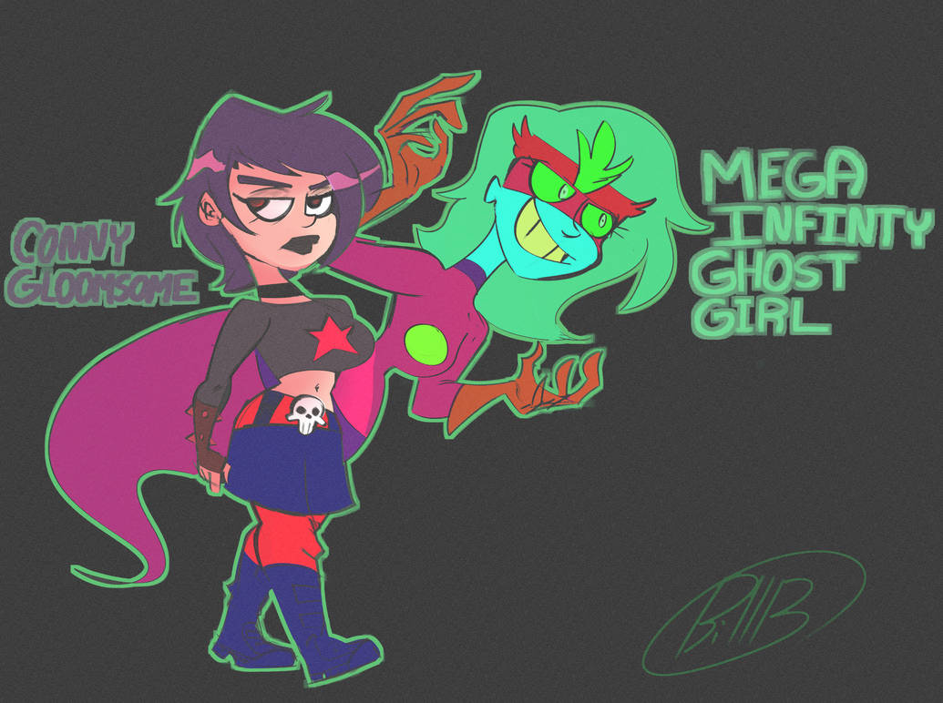Mega Infinity Infinity Conny Mega Infinity Ghost Girl Fanart by billb7145 on DeviantArt