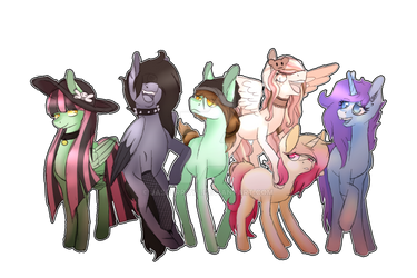 Group photo of my mane 6