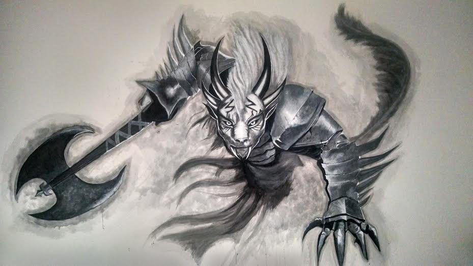 Guild Wars 2 Charr Mural