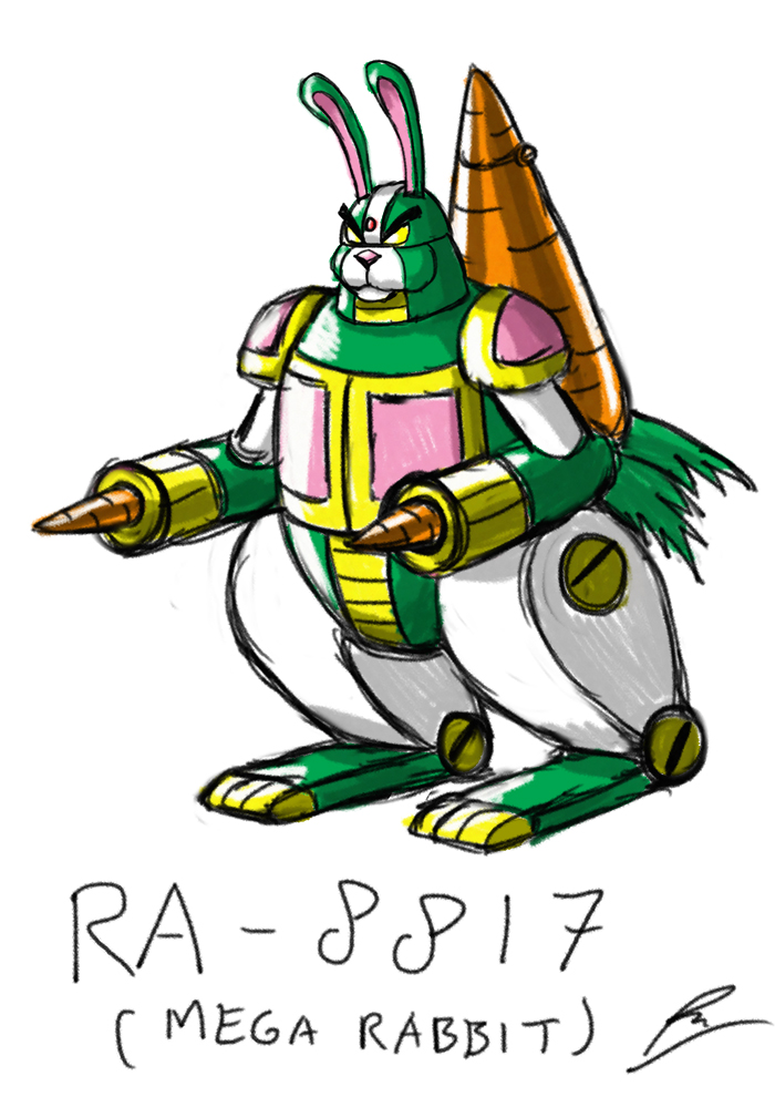 Mega Rabbit by borockman on DeviantArt