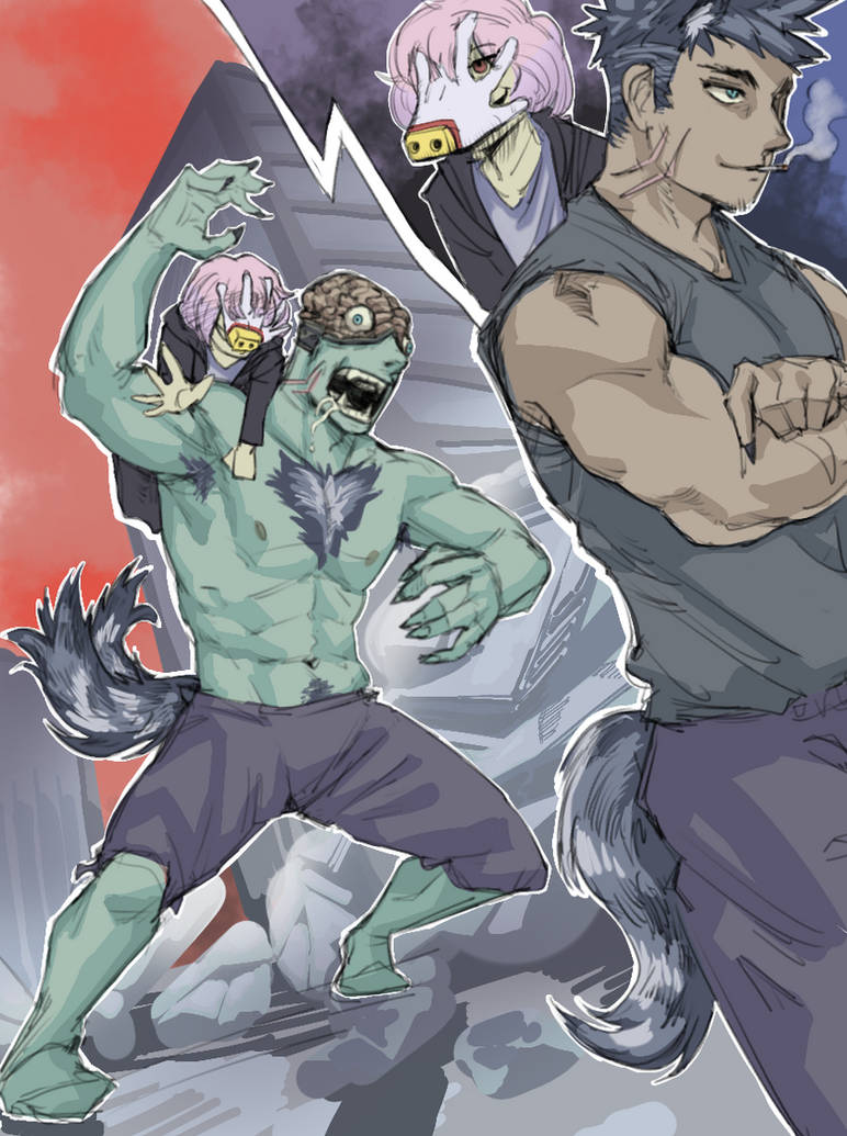 Warewolf Nomu by CuteStabber on DeviantArt