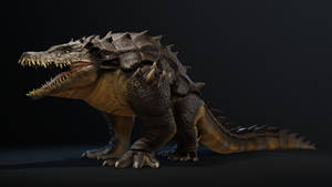 Crocorilla / 3D Creature model