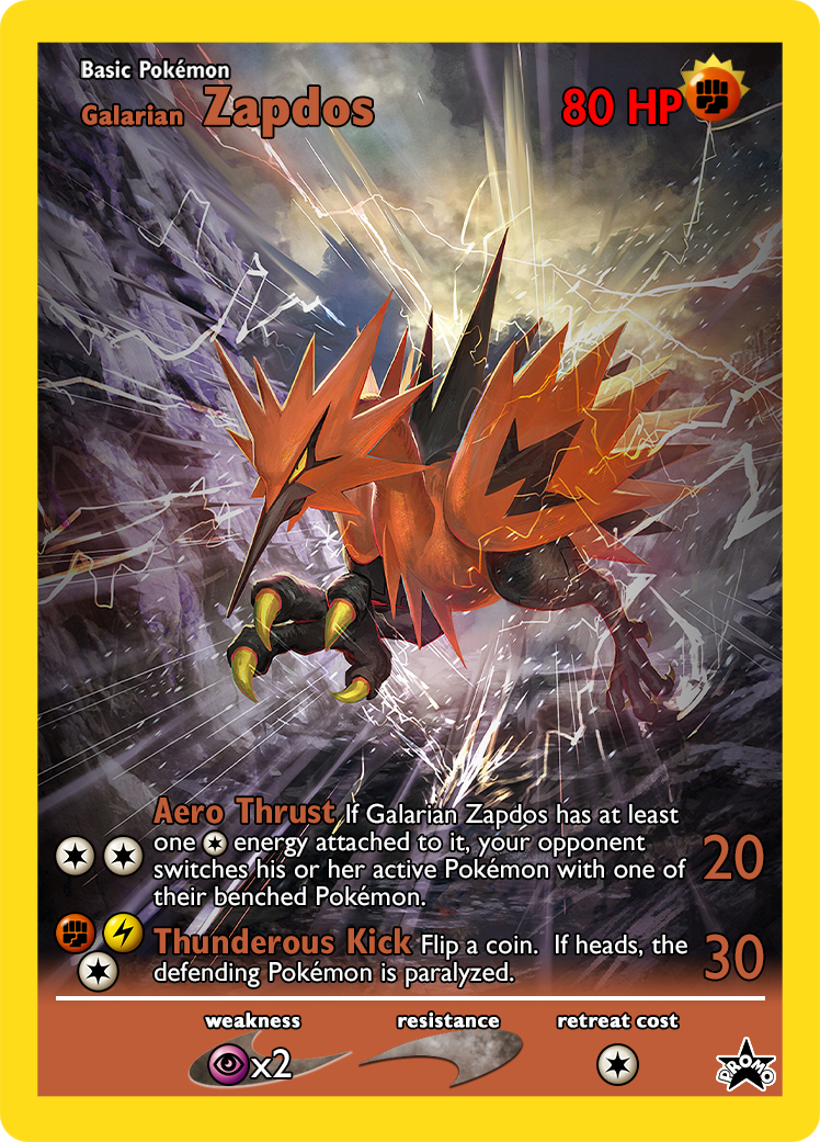 Galarian Zapdos Full Art By Trisska On DeviantArt galarian-zapdos-full-art-by-trisska-on-deviantart