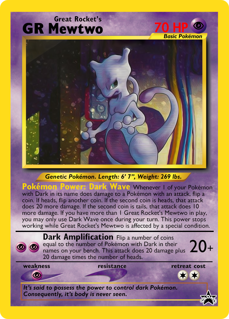 Great Rockets Mewtwo Great Rocket's Mewtwo by Trisska on DeviantArt